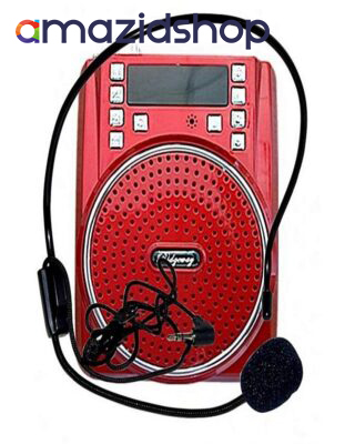 Portable Loudspeaker - Sound Recorder - Mp3 Player - FM Radio - SPE-204 - Red No Ratings