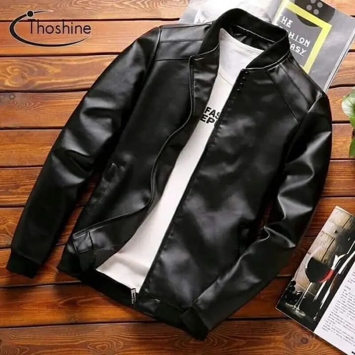 Buy Best Weather Leather Jackets Branded Racer Fancy Black & Magenta-pink Color 2022