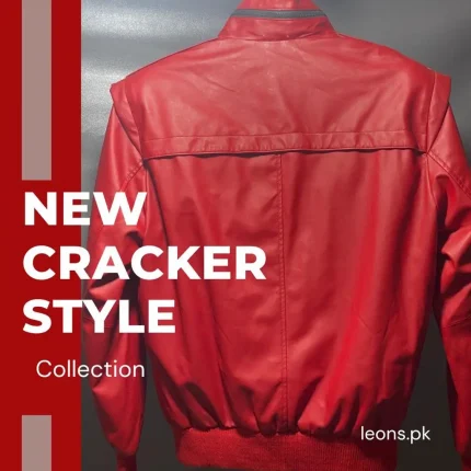 Buy Online Best Weather Leather Jacket With Branded Bold Red Color For Men. 